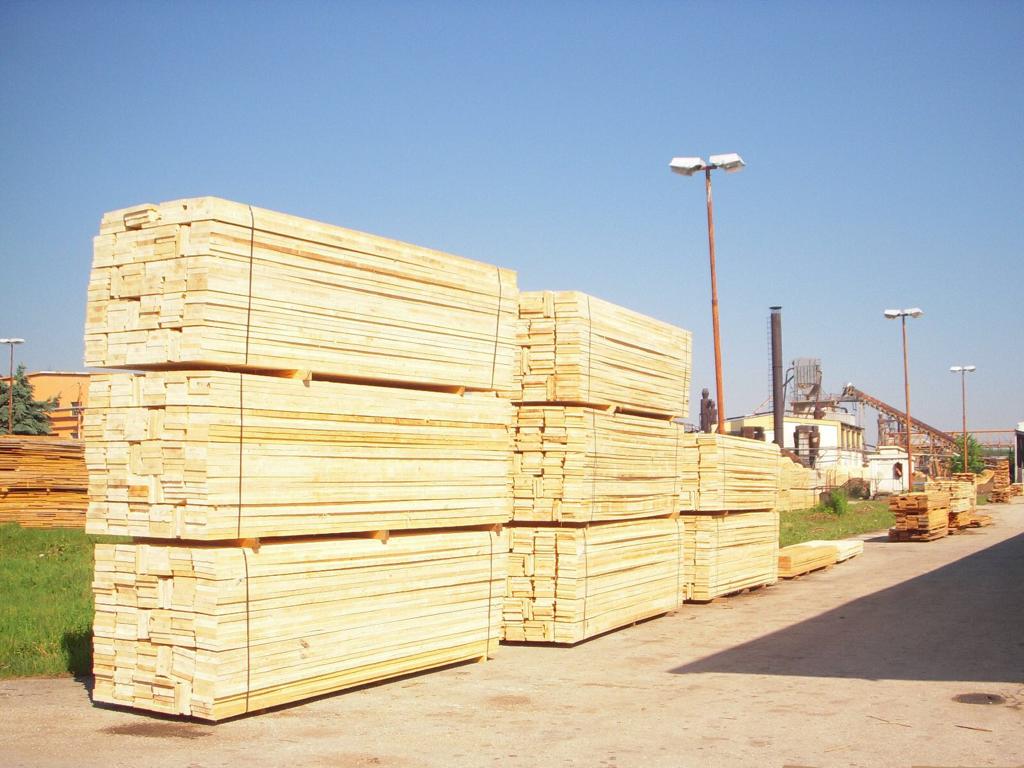 Lumber yard